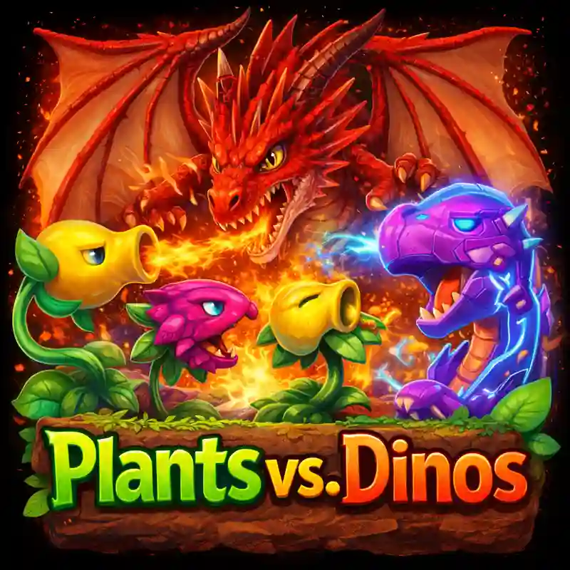 Plants vs Dinos Slot Game - 777perya